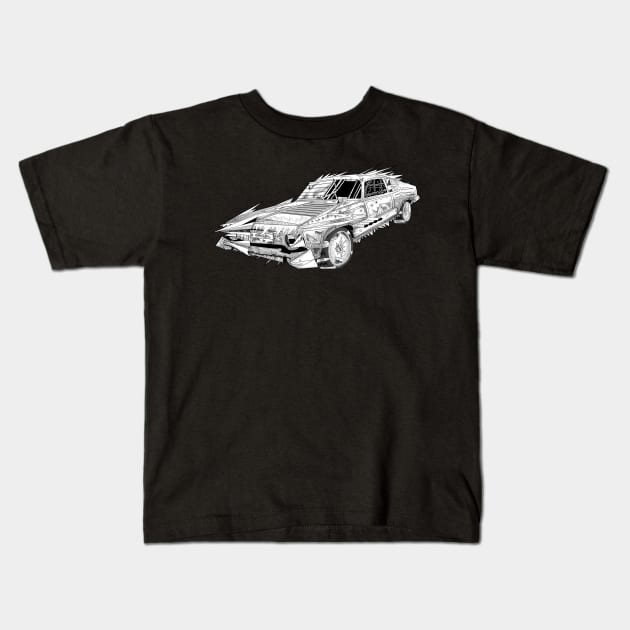 Lancer S.S. Kids T-Shirt by paintchips